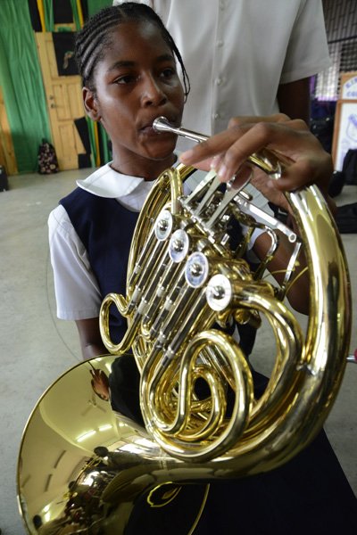 Rudolph Brown/Photographer
Royal Philgarmonic Orchestra Workshop at Kingston College in Kingston on Wednesday, September 12-2012