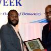 Winston Sill/Freelance Photographer
The Press Association of Jamaica (PAJ) annual National Journaism Awaeds Banquet, held at the Jamaica Pegasus Hotel, New Kingston on Friday night November 28, 2014. Here are Dashan Hendricks (left); and Hugh Reid (right).