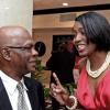 Winston Sill/Freelance Photographer
The Press Association of Jamaica (PAJ) annual National Journaism Awaeds Banquet, held at the Jamaica Pegasus Hotel, New Kingston on Friday night November 28, 2014. Here are Dr. Canute James (left); and Patrique Goodall (right).