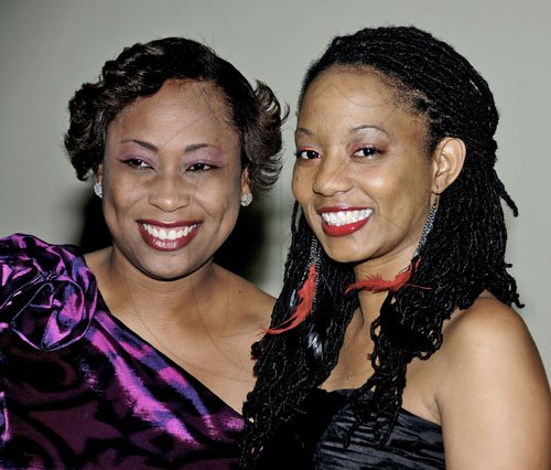Winston Sill / Freelance Photographer
Digicel beauties Camille-Bent-Jarrett, marketing communications manager Digicel Business (left), and Tamiann Young also attended the  BusinessThe Press Association of Jamaica (PAJ) National Journalism Awards banquet.

********************************************************held at the Jamaica Pegasus Hotel, New Kingston on Friday night December 2, 2011.