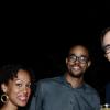 Winston Sill/Freelance Photographer
From left: Brittany Singh, Bazil Williams and Adam Moss smile for the camera at Pan Jamaican Investment Trust Limited Holiday Soiree.