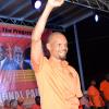 Jermaine Barnaby/Photographer
Raymond Pyrce onstage at the PNP rally in Black River, St. Elizabeth on Sunday November 22, 2015.