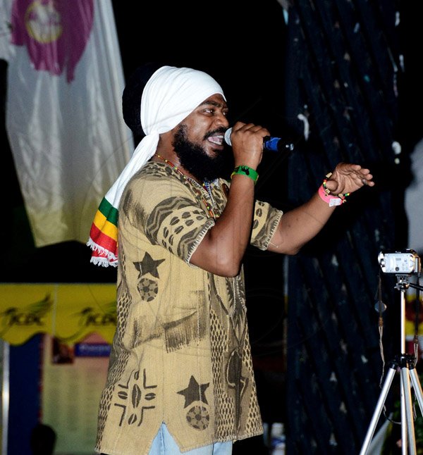 Winston Sill/Freelance Photographer
Jamaica Poetry Festival, The International Edition with the theme "The Year of Poetree", held at Louise Bennett Garden Theatre, Hope Road on Sunday night August 10, 2014.