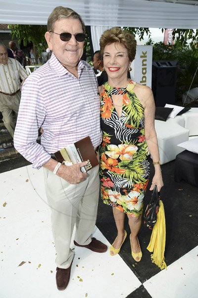 Rudolph Brown/Photographer
Diana Stewart and Richard Stewart at Scotia Private Client Group Jamaica Open Polo tournament at Caymanas Estate on Sunday, March 10-2013.