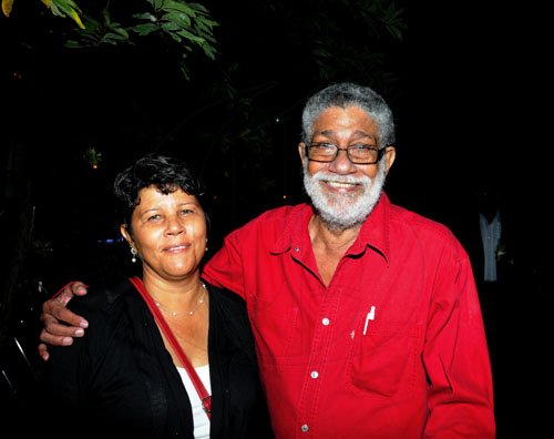 Winston Sill / Freelance Photographer
Portia Simpson-Miller Foundation annual fundraising party, held at Norbrook Drive, St. Andrew on Friday night November 18, 2011. Here are Louis Castriota and his wife????.