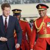 Rudolph Brown/Chief Photographer
Prince Harry arrive at the Norman Manley Airport on Monday, March 5-2012