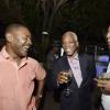 Rudolph Brown/Photographer<\n>Harry Smith, (left) chat wit Maji Hugh Blake, (right) and ------ at the Scotia Private Client Group cocktail at the Terra Nova Hotel in Kingston on Thursday, January 22, 2016