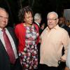 Rudolph Brown/Photographer
Opal Levy –Clarke, International Private Banker of  Scotia Private Client Group chat with from right Omar Azan, CEO of BOSS, James Moss Solomon and Robert Levy, Chairman of Best Dressed at the Scotia Private Client Group cocktail at the Terra Nova Hotel in Kingston on Thursday, January 22, 2016