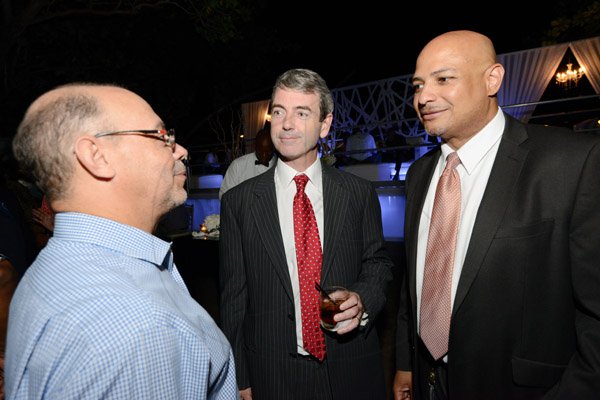 Rudolph Brown/Photographer
 Roger Grant, Centre Director of Scotia Private Client Group and Scotia Private Client Group cocktail at the Terra Nova Hotel in Kingston on Thursday, January 22, 2016