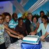 Winston Sill/Freelance Photographer
PRO Com 35th Anniversary Clients and Media Reception, held at the Jamaica Pegasus Hotel, New Kingston on Wednesday night December 4, 2013. Here the PRO Com team cuts the 35th anniversary cake.