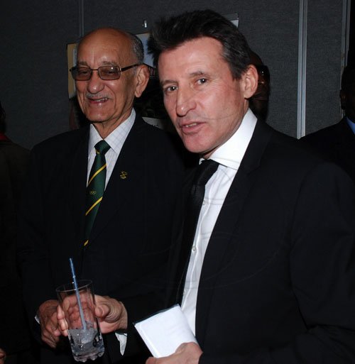Colin Hamilton/Freelance Photographer
Racers Awards held at The Pegasus Hotel on Friday January 6, 2012.
Lord Sebastian Coe (foreground) and Mike Fennell.