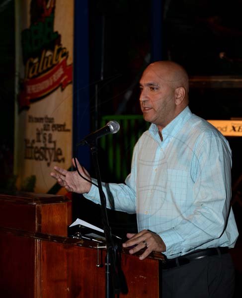 Winston Sill/Freelance Photographer
The Organic HEART Group of Companies presemnts Rebel Salute 2014  Launch, held at Countryside, Courtney Walsh Drive on Thursday night December 19, 2013. Here is Chris Zacca, President, PSOJ.