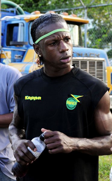 Winston Sill / Freelance Photographer
The Reggae Boyz  in training, held at UWI Bowl, Mona on Monday September 3, 2012.