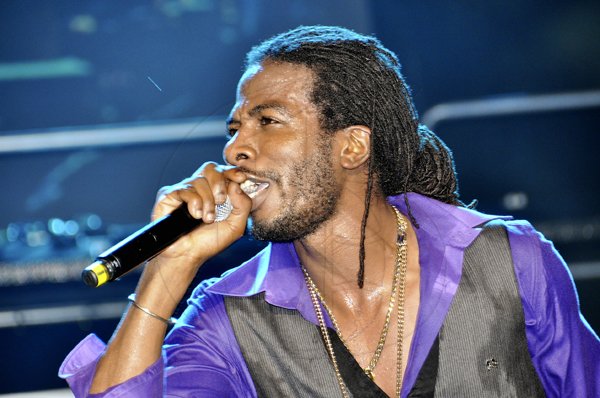 Photo by Janet Silvera
Gyptian performing at Reggae Sumfest 2011.