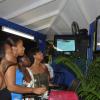 Janet Silvera Photo

Reggae Sumfest patrons immersed in The Gleaner's E-paper from L- Stacey Walker, Shaunette Swaby,-McDonald, Jhanelle Wagstaffe and Alison Higgins at the festival now on at the Catherine Hall Complex in Montego Bay