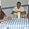 Carl Gilchrist/Freelance Photographer
from left – Stephanie Davis-Ellis, Heather Dillon and Pauline Condell-Harty
Restaurant Week 2011 has been ‘fantastic’ at Mykonos Greek Bar and Grill, situated along  Main Street in Ocho Rios, according to owner Dimitri Konidis.