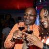 Rudolph Brown/Photographer
Francois St Juste shares a toast with Deidra James at last Thursday's launch of Restaurant Week at Gleaner roof top.

************************************************************************* on Thursday, October 6-2011