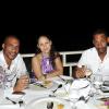 Sheena Gayle
It was a double date fro from left Sean William and Liz Allen with Junior and Rosie Madden at Marguerites Seafood by the Sea in Montego Bay during Restaurant Week.