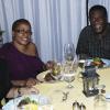 Colin Hamilton/Freelance Photographer
SSCO's Stephanie Scott (left) can finally find some time to relax now. Here she dines with (from second left) the Gleaner's Karin Cooper, Howard Cooper, Majorie Borough, marketing manager of Stewart's Automotive.