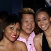 Winston Sill/Freelance Photographer
Brian "Ribbie" Chung Birthday Party, held at Ribbiz Ultra Lounge, Acropolis Gaming Loung, Loshusan Shopping Centre, Barbican on Thursday night April 24, 2014. Here are Roshani Howard (left); Ribbie Chung (centre); and Gianna Johnson (right).