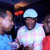 Winston Sill/Freelance Photographer
Ribbiz Ultra Lounge 1st Anniversary Party, held at Acropolis Gaming Lounge, Loshusan Shopping Centre, East Kings House Road on Thursday night July 10, 2014. Captured in heated conversation at the anniversary celebrations are  Evrol Ebanks (left); Dr. Ronald Robinson (centre); and Colin Smith (right).