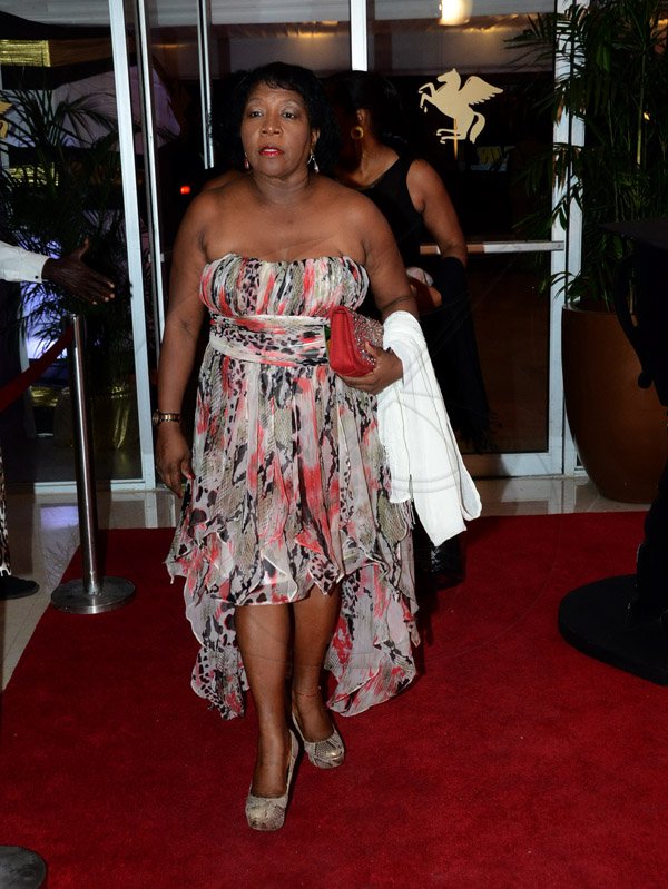 Winston Sill/Freelance Photographer
The RJR National Sportsman and Sportswoman of the Year 2014 Awards Ceremony, held at the Jamaica Pegasus Hotel, New Kingston on Friday night January 16, 2015.  Here is Marilyn Bennett.
