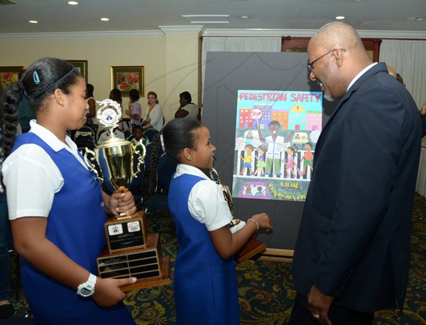 Ian Allen/Staff Photographer
National Road Safety Council(NRSC) Road Safety Poster Competition 2014 Awards Ceremony at the Knutsford Court Hotel in Kingston.