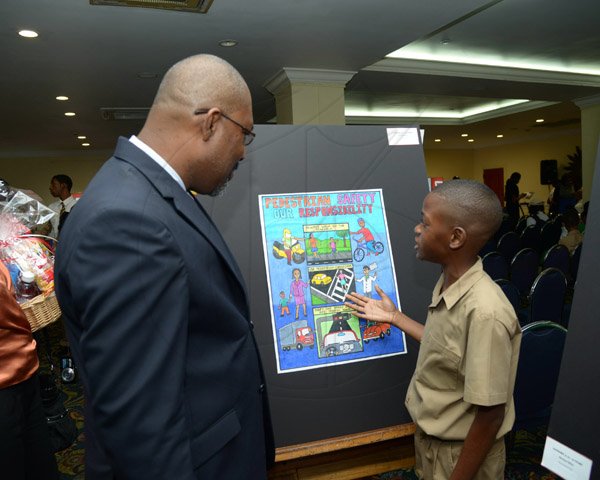 Ian Allen/Staff Photographer
National Road Safety Council(NRSC) Road Safety Poster Competition 2014 Awards Ceremony at the Knutsford Court Hotel in Kingston.