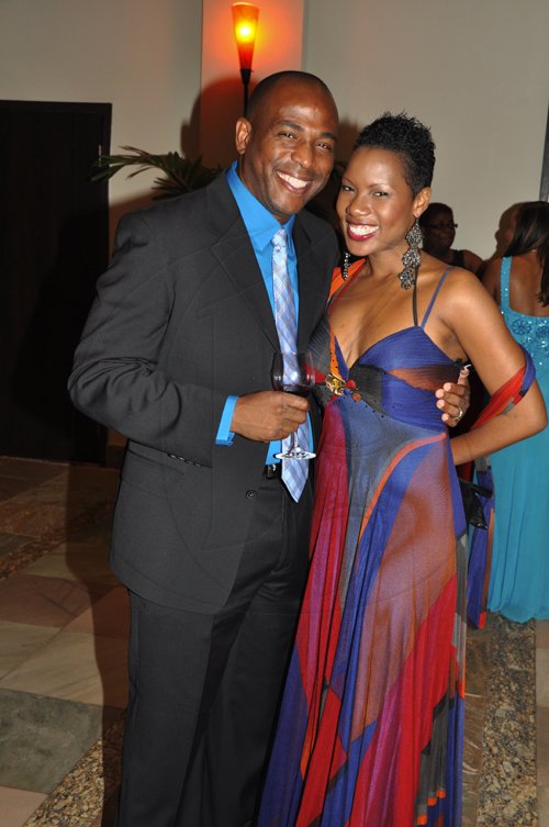 Janet Silvera Photo
 
Head of Digicel Business, Brian Bennett-Easy and his wife Mackeba, vice president of organisational development at Flow looking lovely at the Rose Hall Ball at the Hilton Rose Hall Resort and Spa last Saturday night