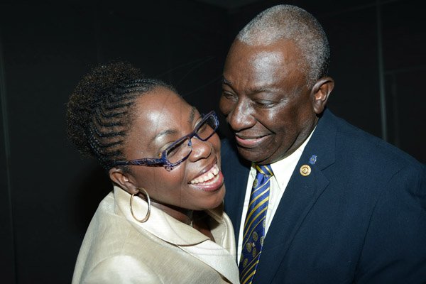 Rudolph Brown/ Photographer
Business Desk
Joylene Griffiths-Irving greets Effion Whyte at the Rotary club of St. Andrew Installation banquet at the Jamaica Pegasus Hotel in New Kingston on Tuesday, July 9, 2013.