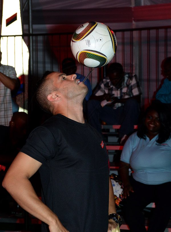 Winston Sill/Freelance Photographer
Launch of Red Stripe Premier League(RSPL) Football, held at Red Stripe Complex, Spanish Town Road on Wednesday night September 3, 2014.