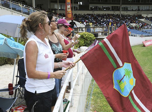 Norman Grindley/Chief Photographer
The mmod was mello yeasterday as cricket fans enjoyed themselves



Cricket lovers at the Appleton Mound at Sabina park during the Digicel ODI between the West Indies and New Zealand yesterday.