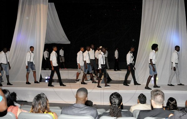 Winston Sill / Freelance Photographer
Saint International presents the Avant Garde and Fashionface of the Caribbean Competition, held at Courtleigh Auditorium, St. Lucia Avenue on Saturday night March 16, 2013