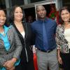 Rudolph Brown/Photographer
Denton Campbell pose with from left Lana Forbes, Ruth Campbell, Lorna Gordon- Elliott and Racquel Rowe at the Scotia Insurance 15th Anniversary branch forum at the Constant spring branch on Thursday, June 27, 2013
