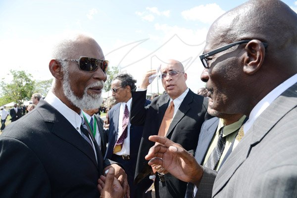 Rudolph Brown/Photographer
Sir Howard Cooke State funeral at the Holy Trinity Cathedral on Friday, August 8, 2014