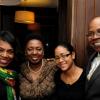Winston Sill / Freelance Photographer
Spanish Court Hotel host Sheryl Lee-Ralph to dinner,held at the St. Lucia AvenueComplex, New Kingston on Wednesday night September 26, 2012. Here rae Sheryl Lee-Ralph (left); Olivia Grange (second left); Lee-Ann Godfrey (second right), manager of the Hotel; and Ed Bartlett (right).