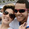 Rudolph Brown/Photographer
Tessanne Chin and her adoring husband Michael Anthony Cuffe Jr.were having a moment when our lens caught them canoodled in each others arms at the Sagicor Sigma Corporate Run.
