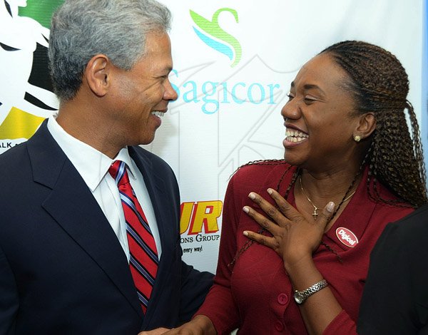 Ian Allen/Photographer
Official Launch of the Sagicor Sigma Corporate Run at the Jamaica Pegasus Hotel in Kingston on Wednesday.