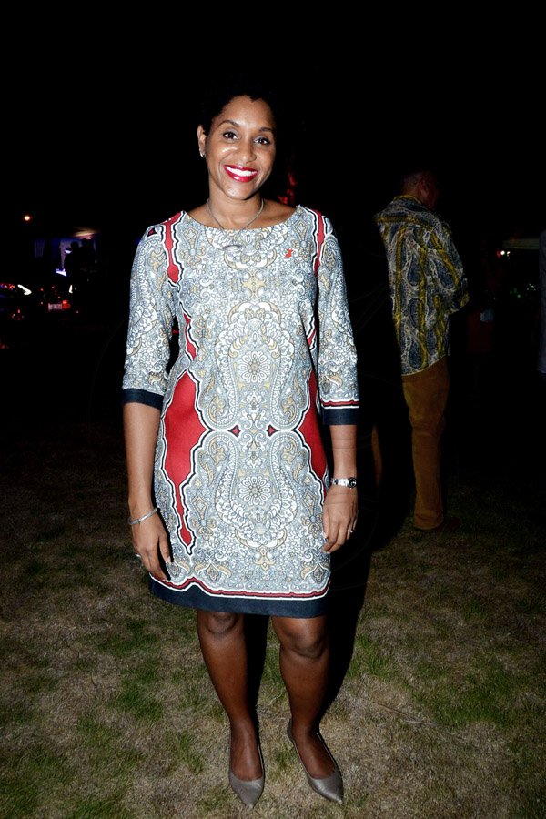 Winston Sill/Freelance Photographer
The Heart Foundation of Jamaica prersents the Media Launch of Simply Red, Wine and Food Festival, held at Millsborough Close on Tuesday night August 19, 2014. Here is Aliya Leslie, Marketing Officer, Island Grill.