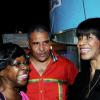 Winston Sill / Freelance Photographer
Heart Foundation of Jamaica  (HFJ) annual Wine and Food Festival, dubbed "Simply red and Wine Festival, held at Jamaica House Lawns on Friday night September 28, 2012. Hereare Lorna Golding (left); Saleem Lazarus (centre) and Prime Minister Portia Simpson-Miller (right).