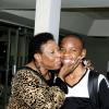 Winston Sill / Freelance Photographer
Spelling Bee Champ Gifton Wright geta a hug and chups from  Olivia Babsy Grange on his return to the island  after competing in the Scripps National Spelling Bee in Maryland.