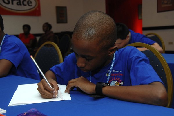 Ian Allen / Photographer
Spelling Bee finals at the Jamaica Pegasus Hotel.