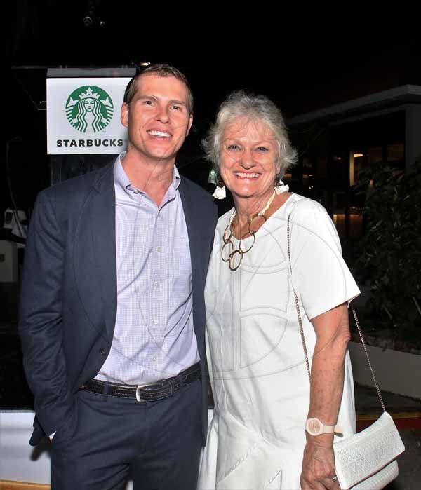 Ashley Anguin<\n>CEO of  Sandals Resorts International Adam Stewart, and his mother  P.J Stewart.<\n> *** Local Caption *** @Normal:CEO of  Sandals Resorts International Adam Stewart and his mother, P.J. Stewart.