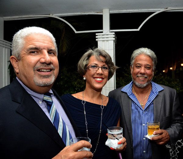 Winston Sill/Freelance Photographer
St. George's College 2014 Hall Of Fame Banquet. held at Mona Visitors Lodge, UWi Campus on Saturday night October 4, 2014.