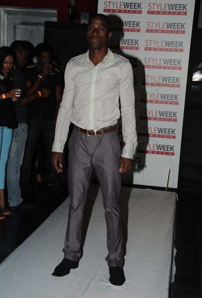 Wionston Sill/Freelance Photographer
StyleWeek Jamaica presents" BNM The StyleWeek Edition Fashion Show", held Fiction Lounge, Market Place, Constant Spring Road on Wednesday night May 22, 2013.