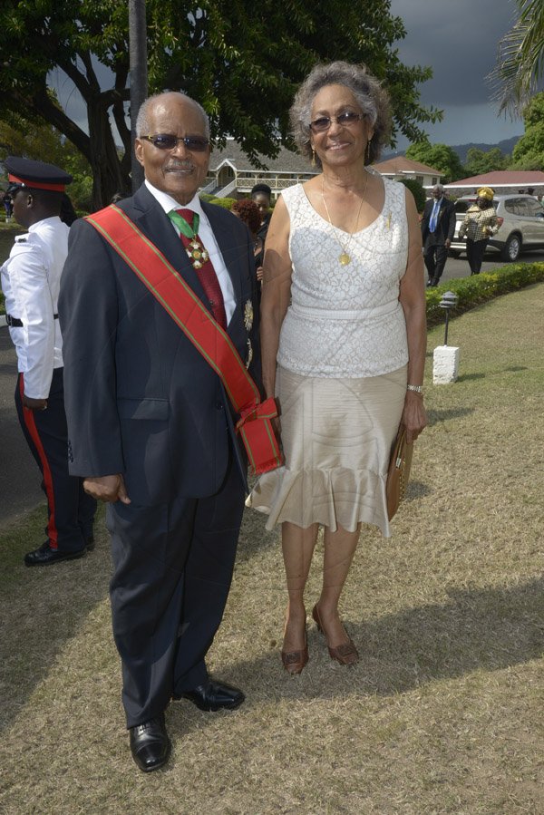 Gladstone Taylor/ PhotographerFashion photosthe ceremony for the swearing-in of Mr. Andrew Holness as Prime Minister of Jamaica at King's house on thursday march 3, 2016