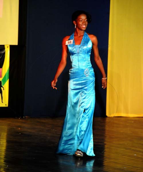 Winston Sill/Freelance Photographer
Miss Jamaica Caribbean Talented Teen 2013 show and coronation, held at Louise Bennett Garden Theatre, Hope Road on Sunday night September 1, 2013. Here is Ashae Allison.