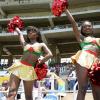 Ian Allen/Staff Photographer
Cheer Leaders and supporters at Sabina Park during the Jamaica Tallawahs' match between Antigua Hawks, Barbados Trident and the Guyana Amazon Warriors.