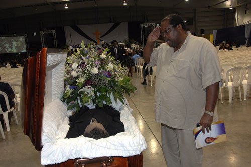 Ian Allen/Photographer
Howard Aris funeral - Lambert Brown
