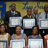 Ian Allen/Photographer
Staff members who were awarded for 10
 years of service to the Company during the Long Service Awards Cermony at the Jamaica Pegasus Hotel in Kingston on Tuesday.